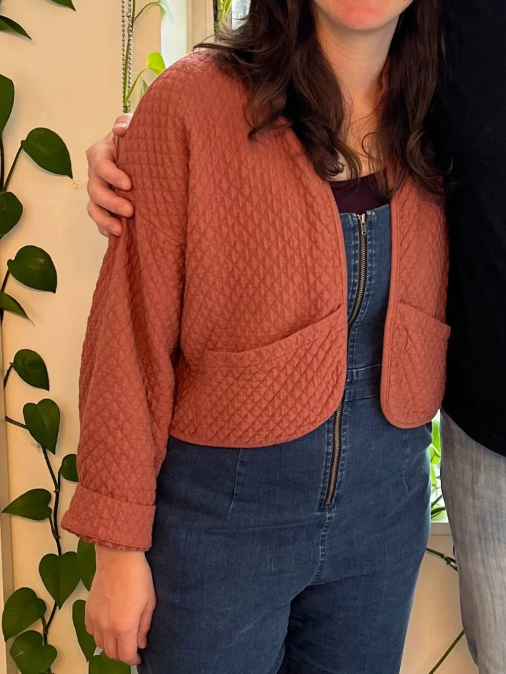 Curator SF Reo Crop Jacket in Rose size M - Picture 5 of 5